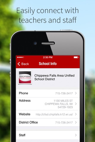 Chippewa Falls Unified SD screenshot 2
