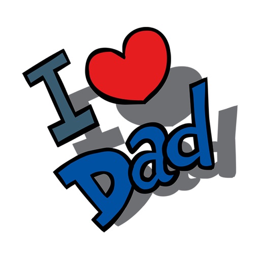 Fun Father's Day Sticker - Stickers for iMessage