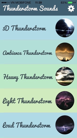 Thunderstorm Sounds Nature - Thunder Sounds Sleep(圖2)-速報App