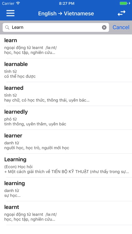 Từ điển Anh Việt - English Vietnamese Dictionary.