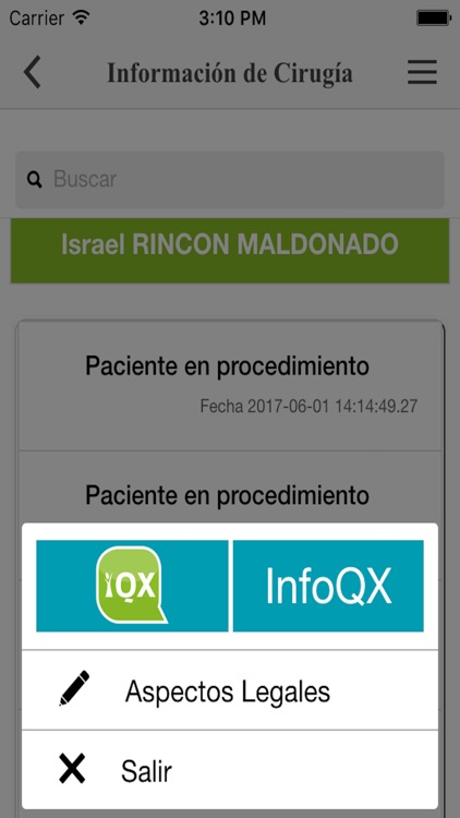 infoQx - Información de Cirugía. screenshot-3