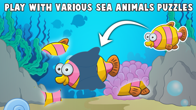 My First Sea Animals Puzzle Games screenshot 4