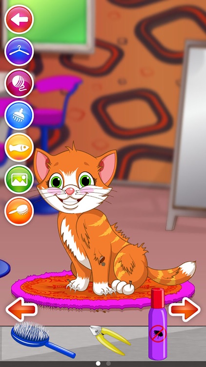 Kitten Adventure - Kids Pet Makeover Spa Games screenshot-3