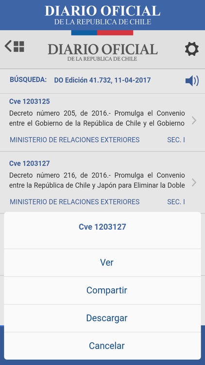 Diario Oficial de Chile screenshot-3