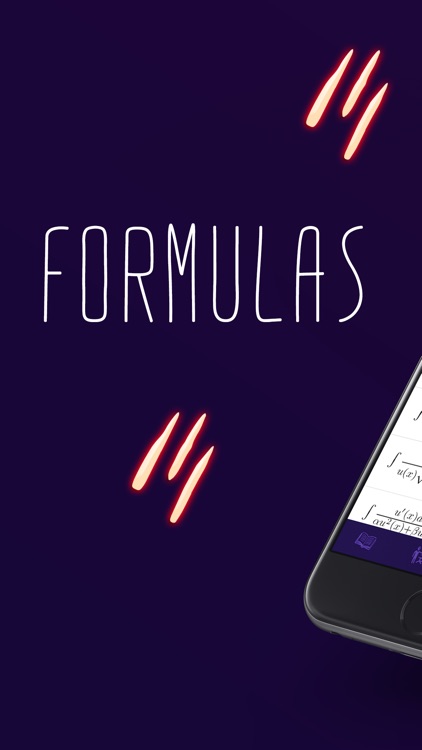 Calculus — formulas