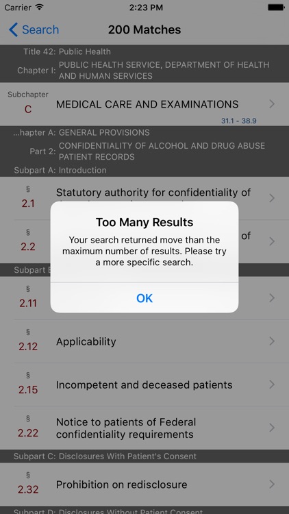 42 CFR - Public Health (LawStack Series) screenshot-4