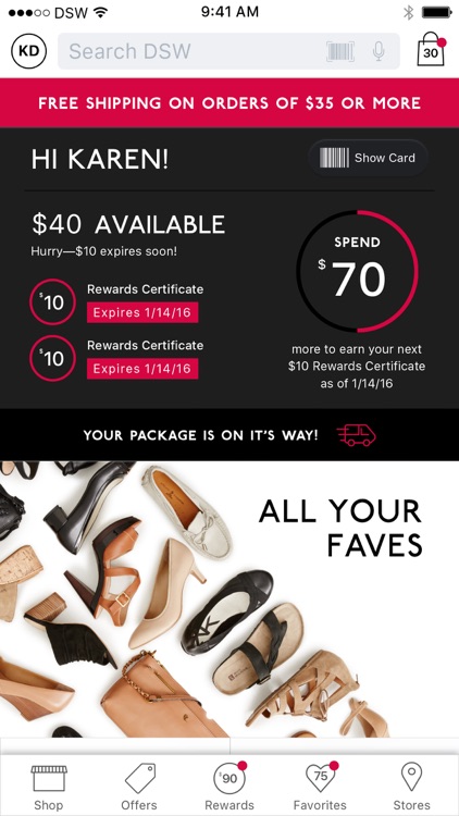 DSW Designer Shoe Warehouse