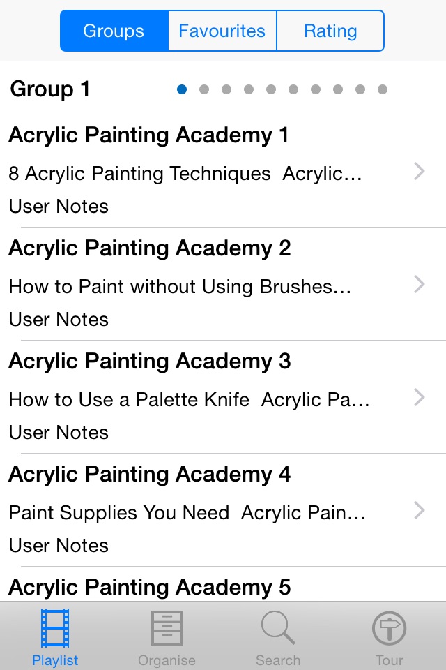 Acrylic Painting Academy screenshot 2