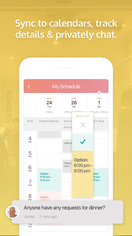 goHappy: Group plans & sharing screenshot-3