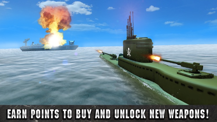 Pirate Submarine Driving Simulator 3D screenshot-3