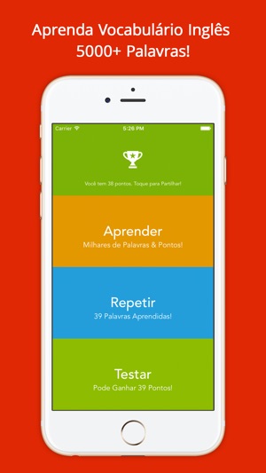 Aprenda Vocabulário Inglês - 5000+ Palavras!(圖1)-速報App