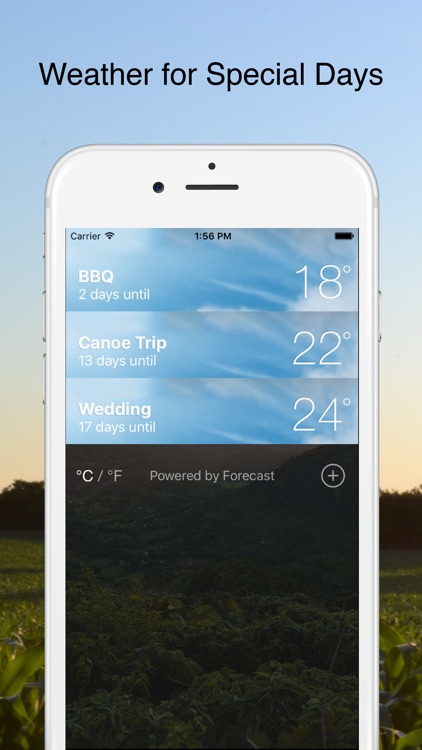 Weather Day - Weather Forecasts for Special Days