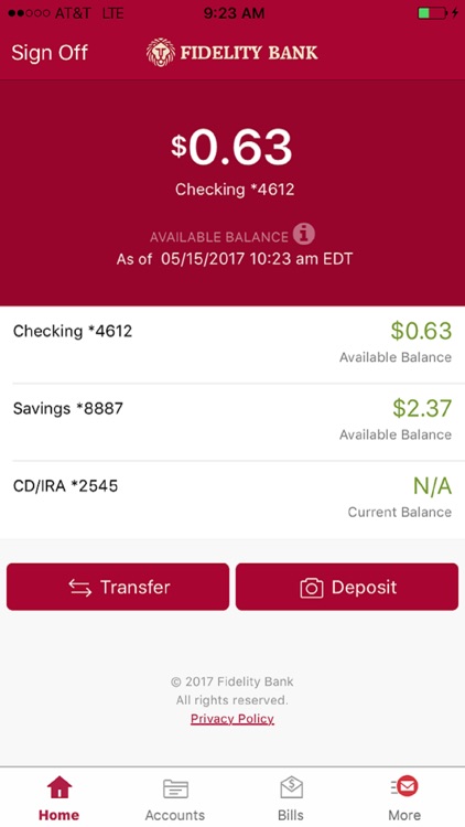 Fidelity Bank Mobile Banking screenshot-1
