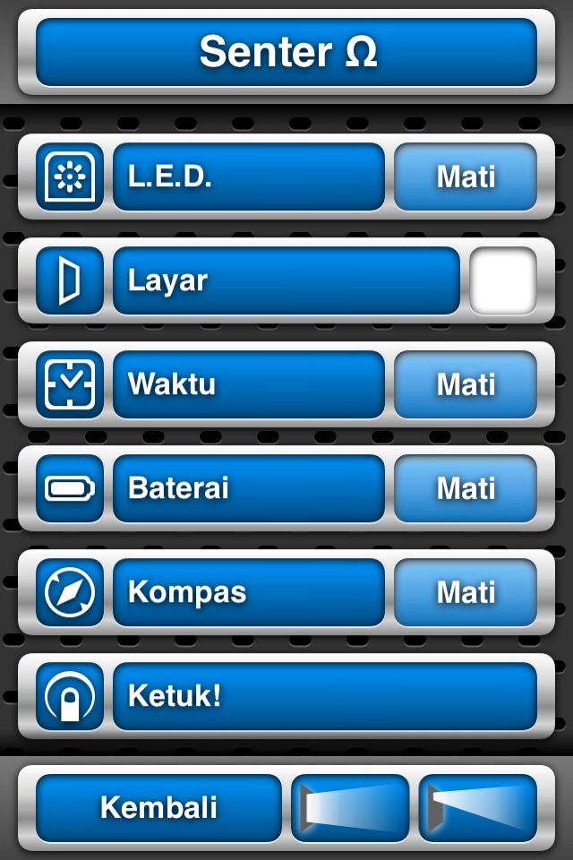 Flashlight Ω screenshot 2