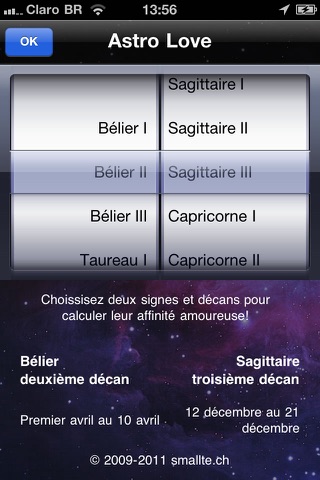 Astro Love - Calculator screenshot 2