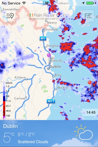 Rain Radar Ireland screenshot 4