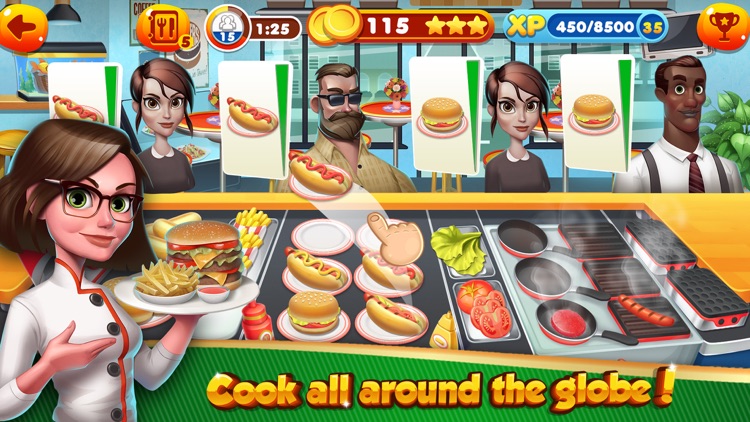 Cooking Games Top Burger Chef & Fast Food Kitchen