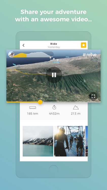 Relive Running & Cycling