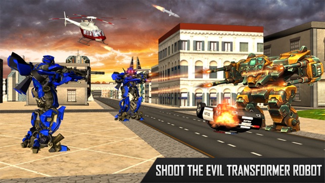 Flying Robot Battle Rescue Simulator(圖4)-速報App