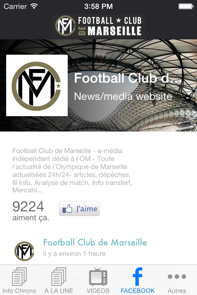 Football Club de Marseille screenshot 4