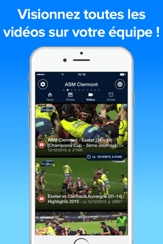 Rugby Addict : l’app 100% rugby - náhled