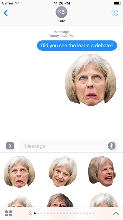 May-moji - The many faces of Theresa May