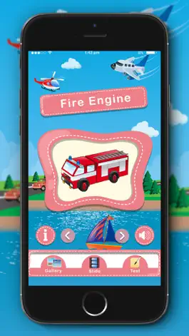 Game screenshot Vehicle Book- Kids Learning apk