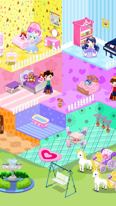 可爱娃娃屋设计-布置装潢儿童小房间游戏 screenshot 2