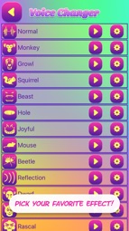 Voice Changer Sound Effects & Funny Prank Recorder Captura de tela 3