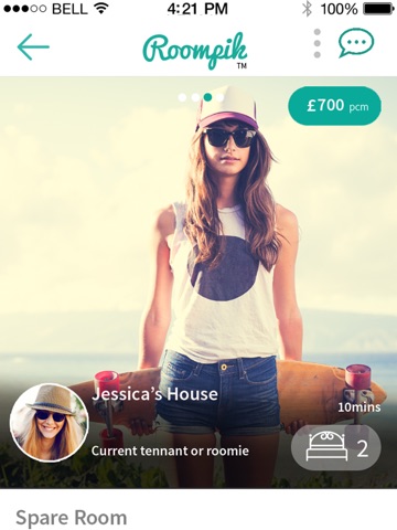 Sublets, Flatmates & Roommates on Roompik screenshot 2