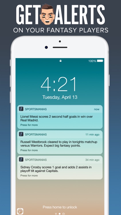 SportsManias: Sports Emojis, Fantasy & Team News screenshot-3