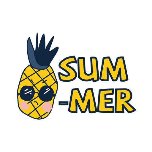 Summer Fruit Stickers icon