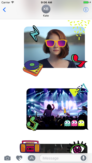 Animated Eighties Sticker(圖2)-速報App