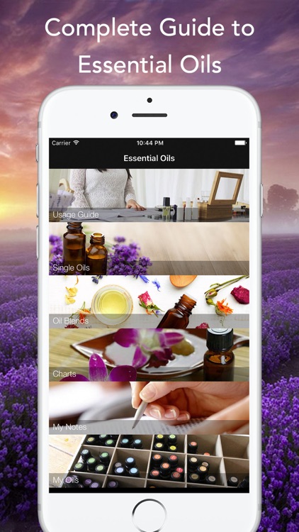 Essential Oils Reference Guide EO
