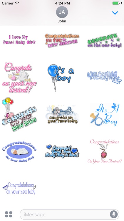 Animated Congratulations & Get Well Soon & Born screenshot-4