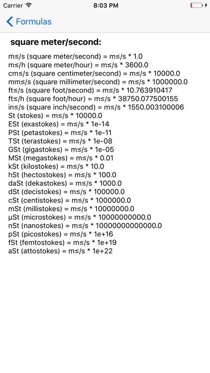 Kinematic viscosity converter screenshot-3