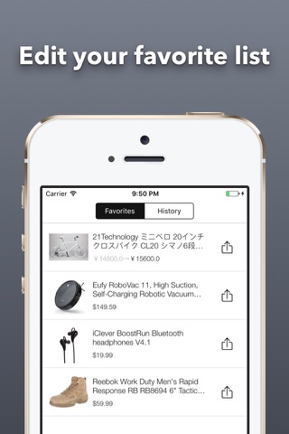 Price Bot - Elegant Price Tracking App screenshot 2