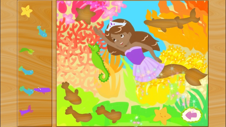 Mermaid Princess Puzzles Games screenshot-4