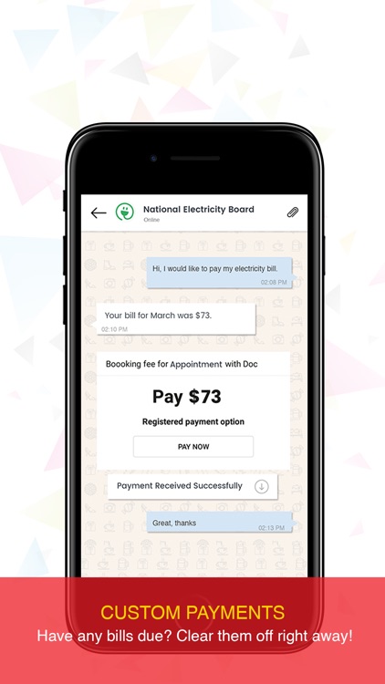 HashMyBag - Customer Chat App