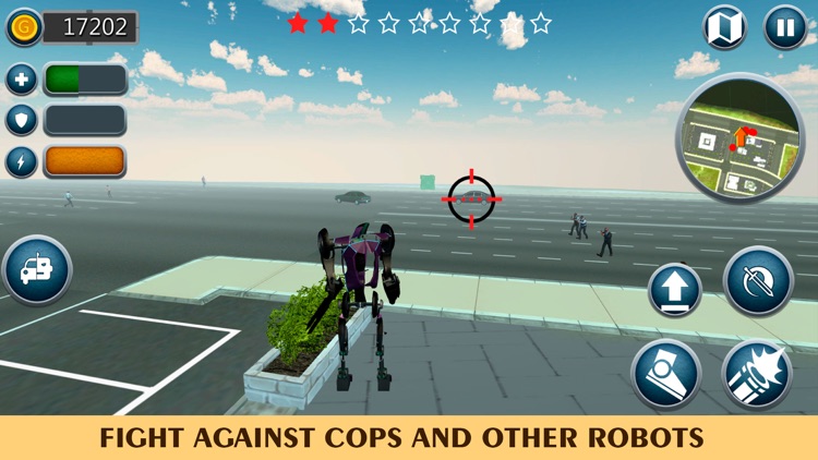 Transforming Bike Robot Race 3D