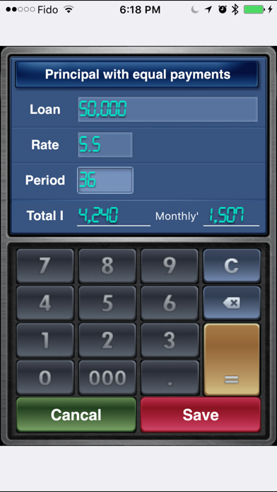 Ez Loan Calculator review screenshots