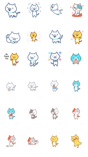 Kawaii cat stickers - useful in variety of ways(圖3)-速報App