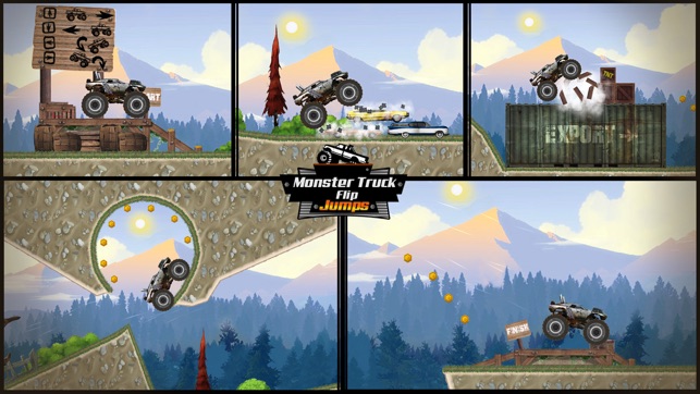 Monster Truck Flip Jumps(圖1)-速報App