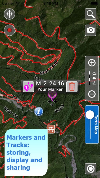 Trails of Olympic NP - GPS Topo Maps for Hiking screenshot-3