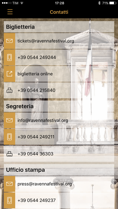 How to cancel & delete Ravenna Festival from iphone & ipad 2