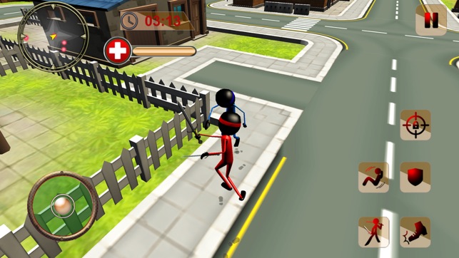 Stickman Ninja War Extreme Fight 3D(圖4)-速報App