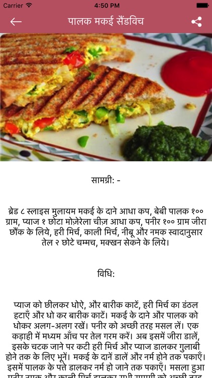 FastFood Recipe in Hindi