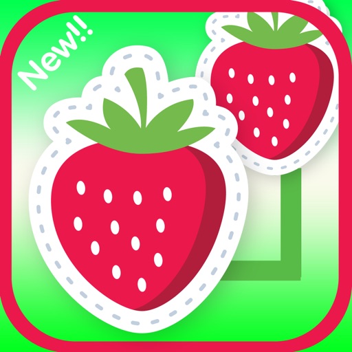 My Favorites Fruit match Card Game For Kids Icon