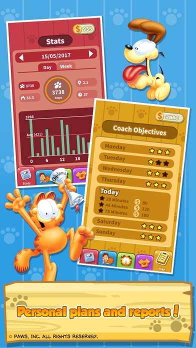 Garfield Walk screenshot 2