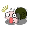 Siro Snail - Cute Fat Snail Expression